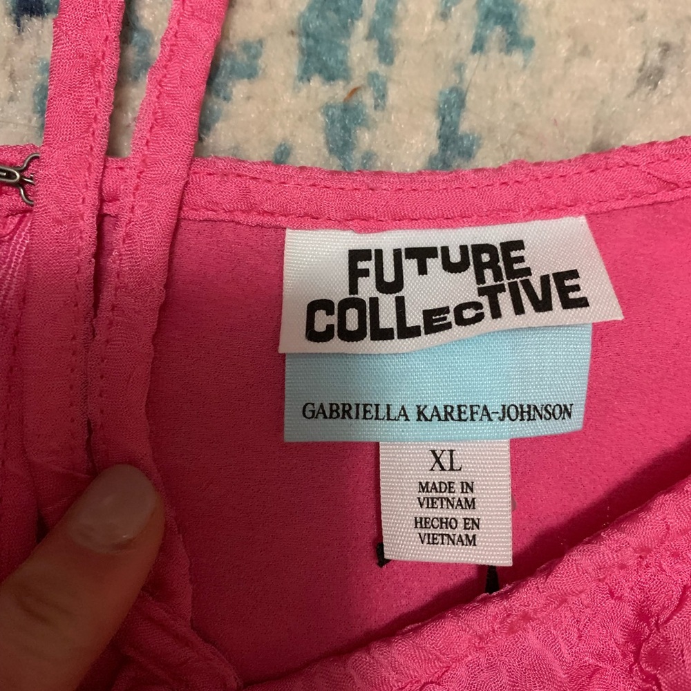 Future Collective Gabriella Karen’s-Johnson Halter Top View 3